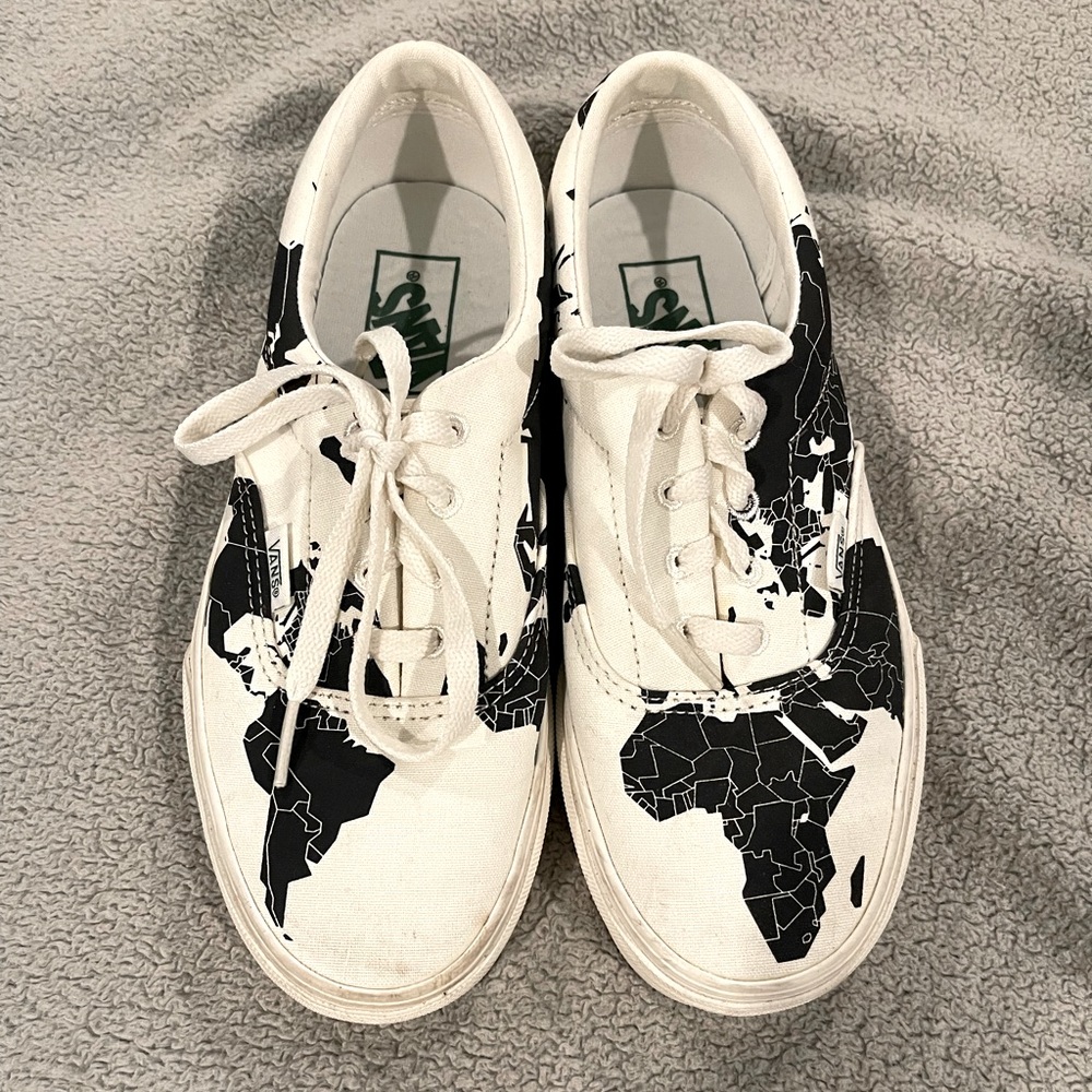 Vans Save Our Planet x Era 'White Black' VN0A4BV4TGP; Men’s 5/ Women’s 6.5